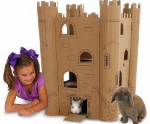 Smartbedz Cardboard Pet Castle