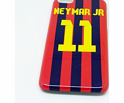 SmartRestyle Barcelona FC Neymar JR Football Shirt Style Mobile Phone Cover Case for iPhone 5c - Non Fade, Hard Wearing Gloss Finish packaged in Presentation Box