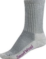 SmartWool, 1296[^]85627 Womens Hiking Light Crew Sock - Light Gray