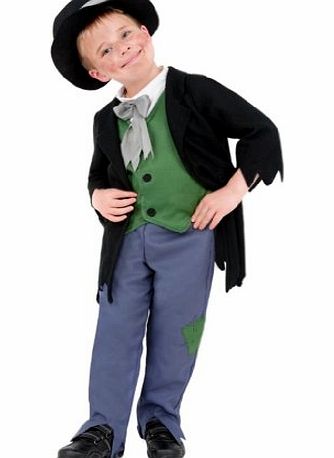 Smiffys Dodger Victorian Boy Costume (Small)