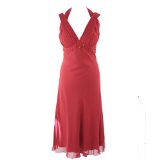 Gina Bacconi Red Evening Dress - Size 16