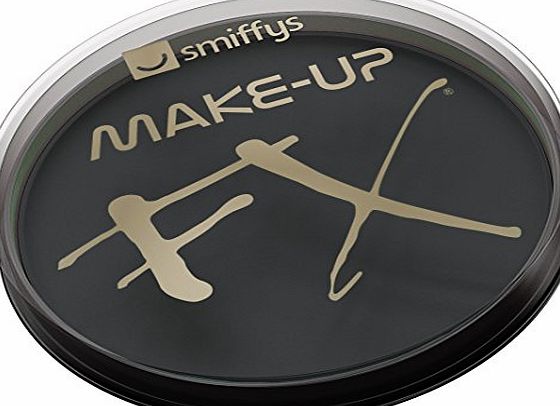 Smiffys Make-Up FX Aqua Face and Body Paint Water Based, 16 ml - Black