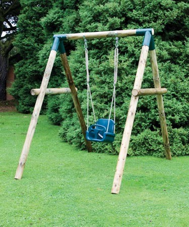 Smiley Faces Infant Swing