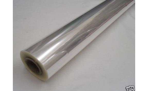Smithers Oasis 10m x 80cm Roll Clear Cellophane Wrap. Florist Quality Cello Bouquet / Gift / Hamper / Basket Wrapping
