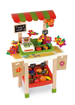 Smoby Wooden Market Stall