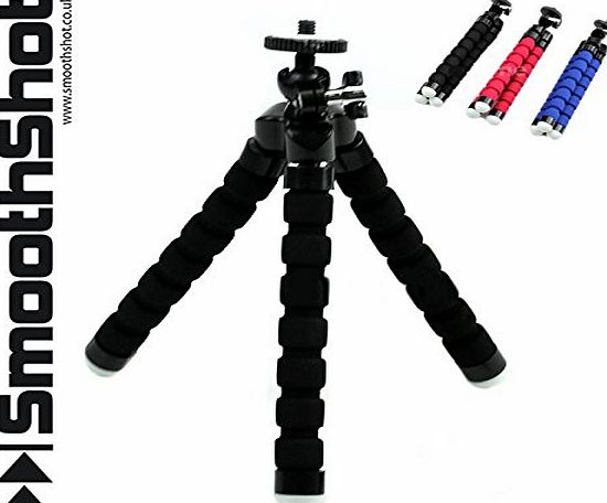 SmoothShot FLEXIBLE TRIPOD OCTOPUS TRIPOD GRIP STAND HOLDER MOUNT DSLR CANON NIKON SONY DIGITAL CAMERAS