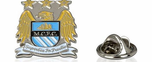 Manchester City Colour Crest Badge CITYCREBDG