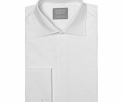 White pure cotton classic collar shirt