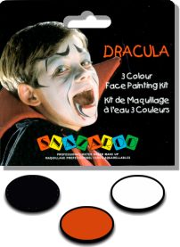 Snazaroo Face Paint - 3 colour theme pack Dracula