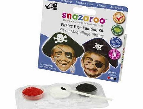 Snazaroo Pirate Face Paint Theme Pack