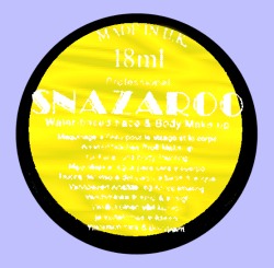 Snazaroo Face Paint - 18ml - Bright Yellow (222)