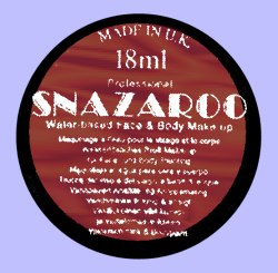 Snazaroo Face Paint - 18ml - Maroon (855)