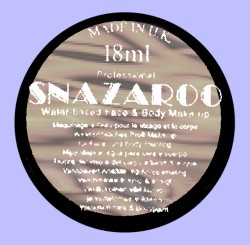 Snazaroo Face Paint - 18ml - Metallic Silver (766)