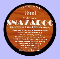 Snazaroo Face Paint - 18ml - Rust Brown (977)