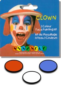 Snazarro Clown Face Painting Pack