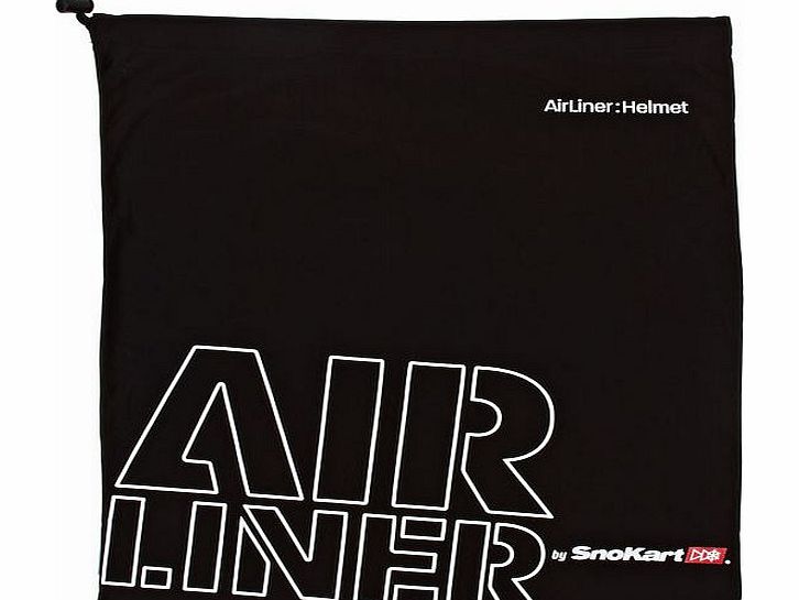 SnoKart Mens Snokart Helmet Airliner Bag - Black