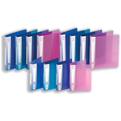 Electra Ring Binders A5 Blue Ref 10109