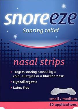 Snoreeze, 2041[^]10085605 Snoring Relief Nasal Strips