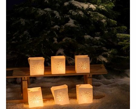 Snowflake Candle Lanterns 5053