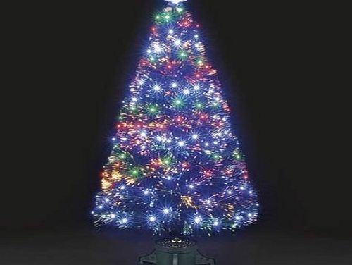 Snowtime 90cm Galaxy Fibre optic tree