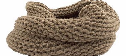 Brown Knitted Snood 10176375