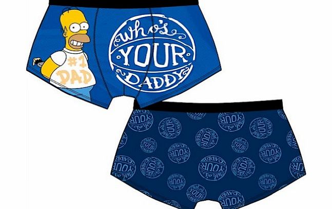 Socks Uwear Mens Homer Simpsons Cartoon Character Novelty boxer shorts Underwear LRG