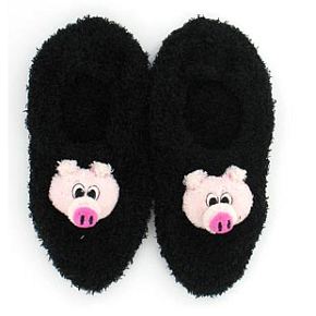 Sockshop Ladies 1 Pair Soft Shoe Socks with Piggy