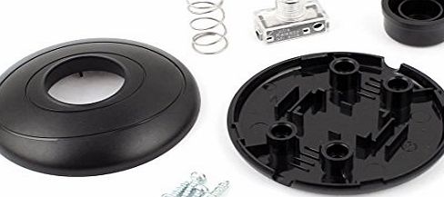 SODIAL(R) Hand Press Switch - SODIAL(R) AC 125V 250V On/Off Floor Lamp Step-on Hand Press In Line Switch Black