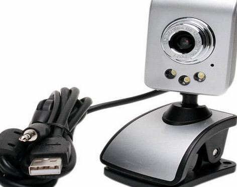 SODIAL(R) USB 50.0 Mega Pixel Web Cam Webcam Camera   Mic Laptop PC Desktop Computer Win8