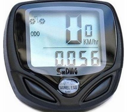 TM) Wireless Bike Computer Speedo Odometer Average Speed Maximum Speed Cycle Bicycle