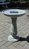 SOLAR Birdbath Fountain