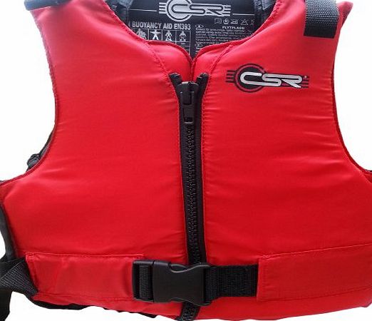 (ML red/red) SUF Buoyancy Aid. Ideal for Jet Ski, Windsurf, Water Ski, Fishing, Kayaking or Canoe. Compact design & FULLY Approved to EN393