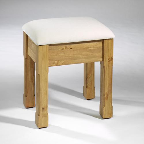 Solid Pine Furniture - English Heritage Furniture English Heritage Dressing Table Stool 310.206