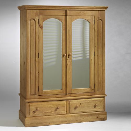 Solid Pine Furniture - English Heritage Furniture English Heritage Wardrobe 2 Door 310.209