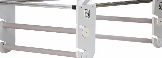 Solid Racks Surf And Snow Ceiling Rack - White