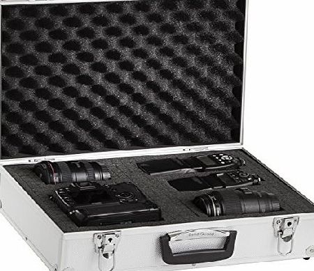 Pro Camera Aluminium Case (padded) Flight case - Original SOLIDGUARD by BRUBAKER
