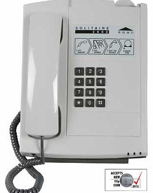 Solitaire 2000 Corded Payphone - Single