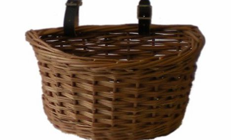 Somerset Levels Childs Wicker Bicycle Basket - Made In Somerset