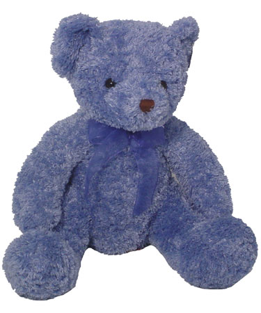 Somerset Soft Toys Blue 10 CUDDLE BEAR.