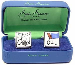 Sonia Spencer Chilled Out Cufflinks