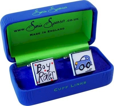 Sonia Spencer Cufflinks - Boy Racer