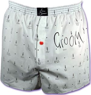 Sonia Spencer Groom Woven Boxer Shorts