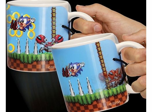 Sonic The Hedgehog 3D Motion Mug