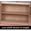 Sonix Bookcase Low with 1 Internal Shelf