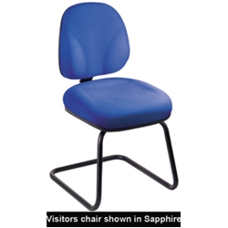 sonix Cant Visitors Chair Ruby