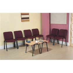 sonix Reception Side Chair W490xD460dH875mm Ruby