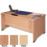 S5 1800 Panel-end Desk Rectangular W1800xD800xH730mm Maple