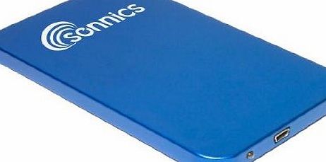 320GB 2.5 Inch Blue External pocket Hard drive USB powered for use with Windows PC, Apple Mac, Smart tv amp; PS3 FAT32 (320GB)
