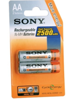 - Battery charger - 2xAA - included