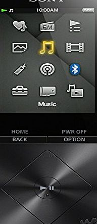 16GB Standard A Series MP3/MP4 Walkman - Black